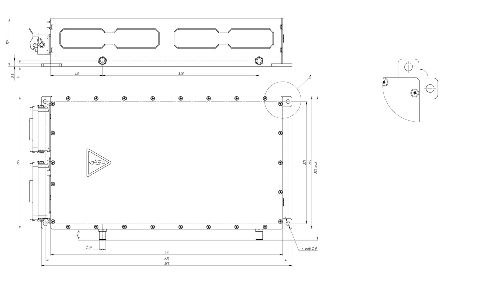 Инвертор тяговый EXTPI-L-HV